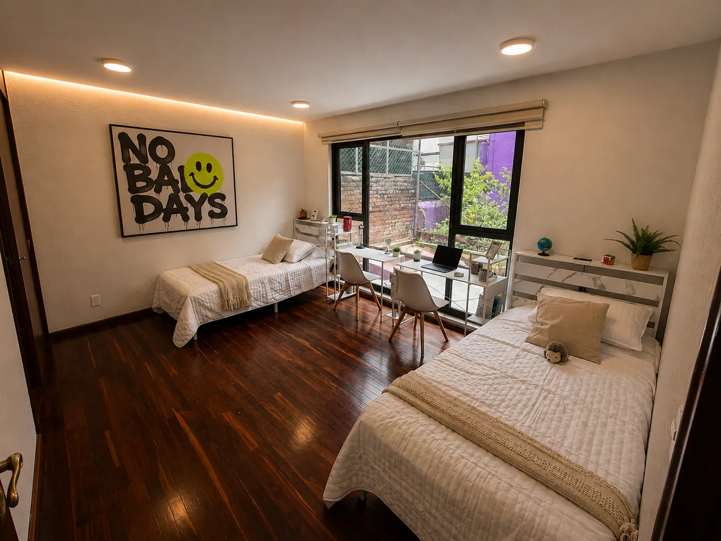 Premium Garden View 22 — bed A, garden and tree view